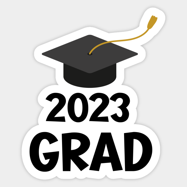 Class Of 2023 Graduation Cap Class Of 2023 Sticker Teepublic 0631